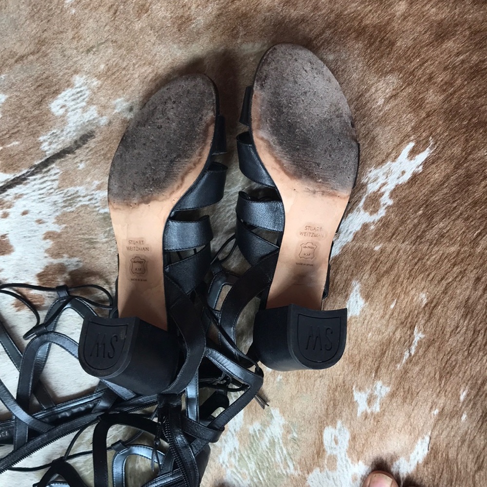 Authentic Stuart Weizmann Women Gladiator Sandals - image 5